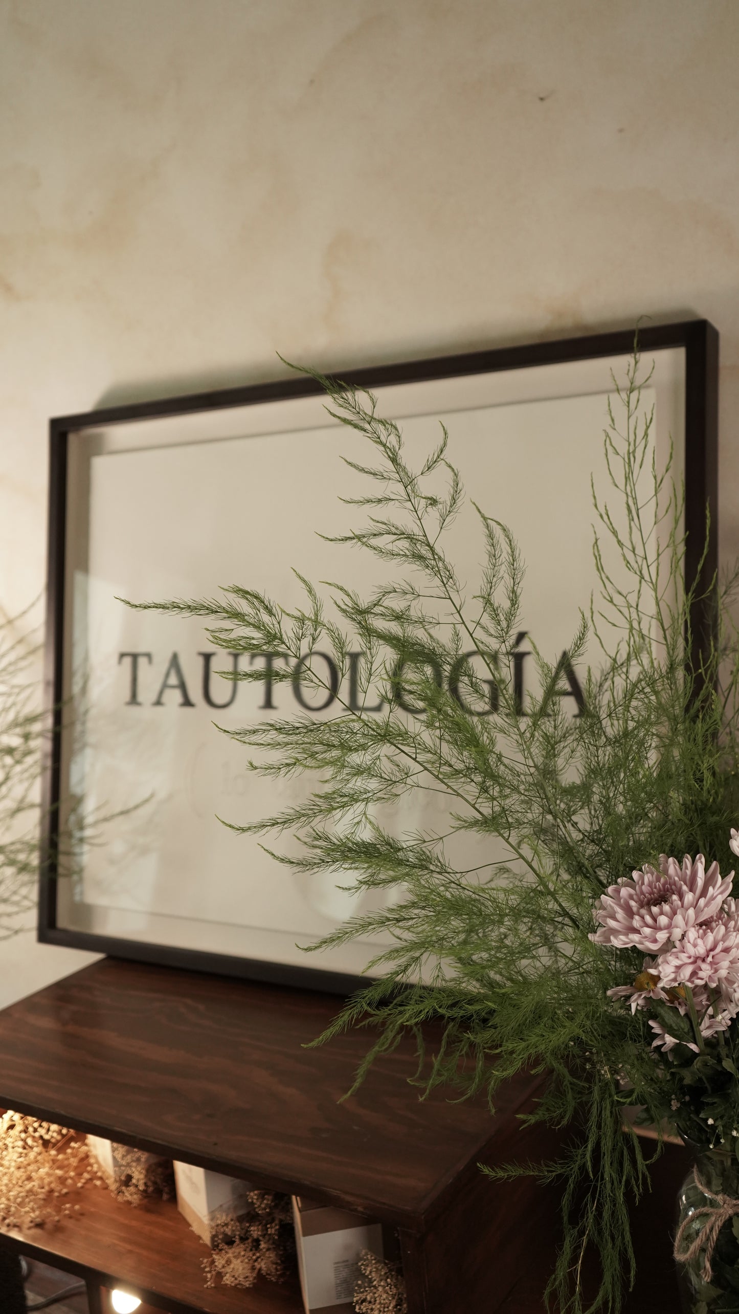 Tautología - Cuadro Tejido