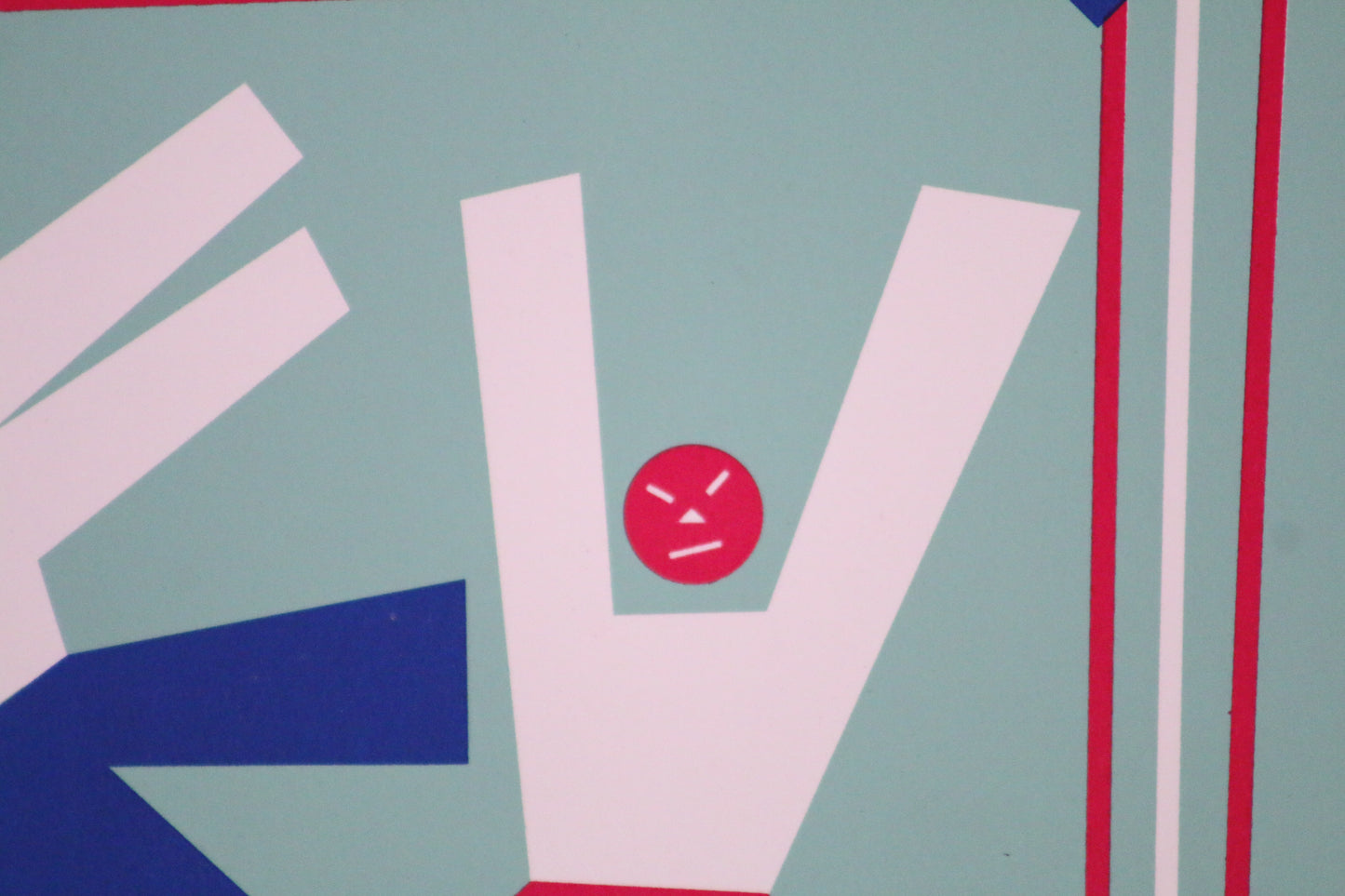 Dos de tres - Serigrafía