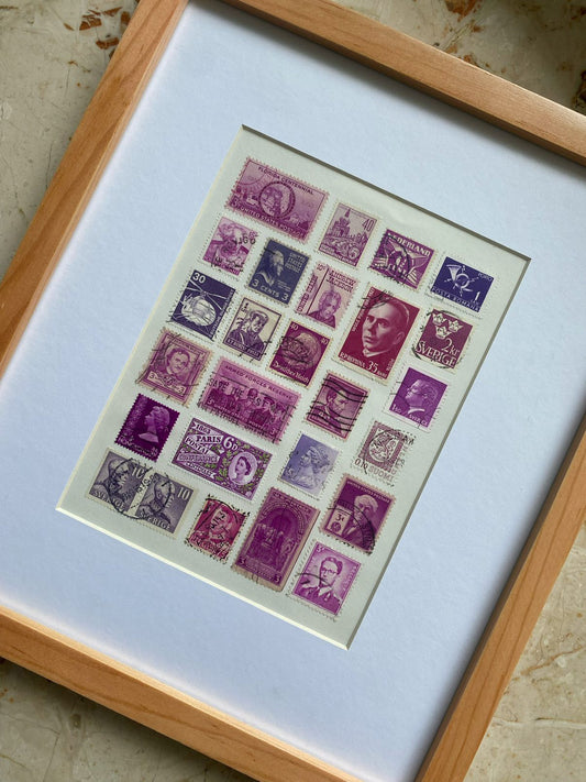 Timbres sobre papel