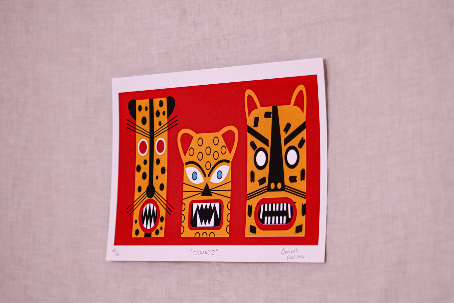 Tecuanes II - Serigrafía