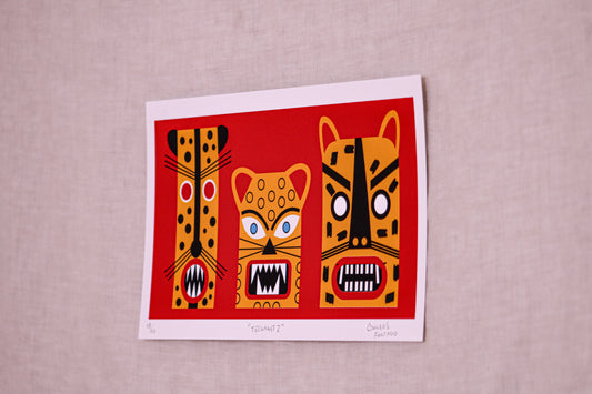 Tecuanes II - Serigrafía