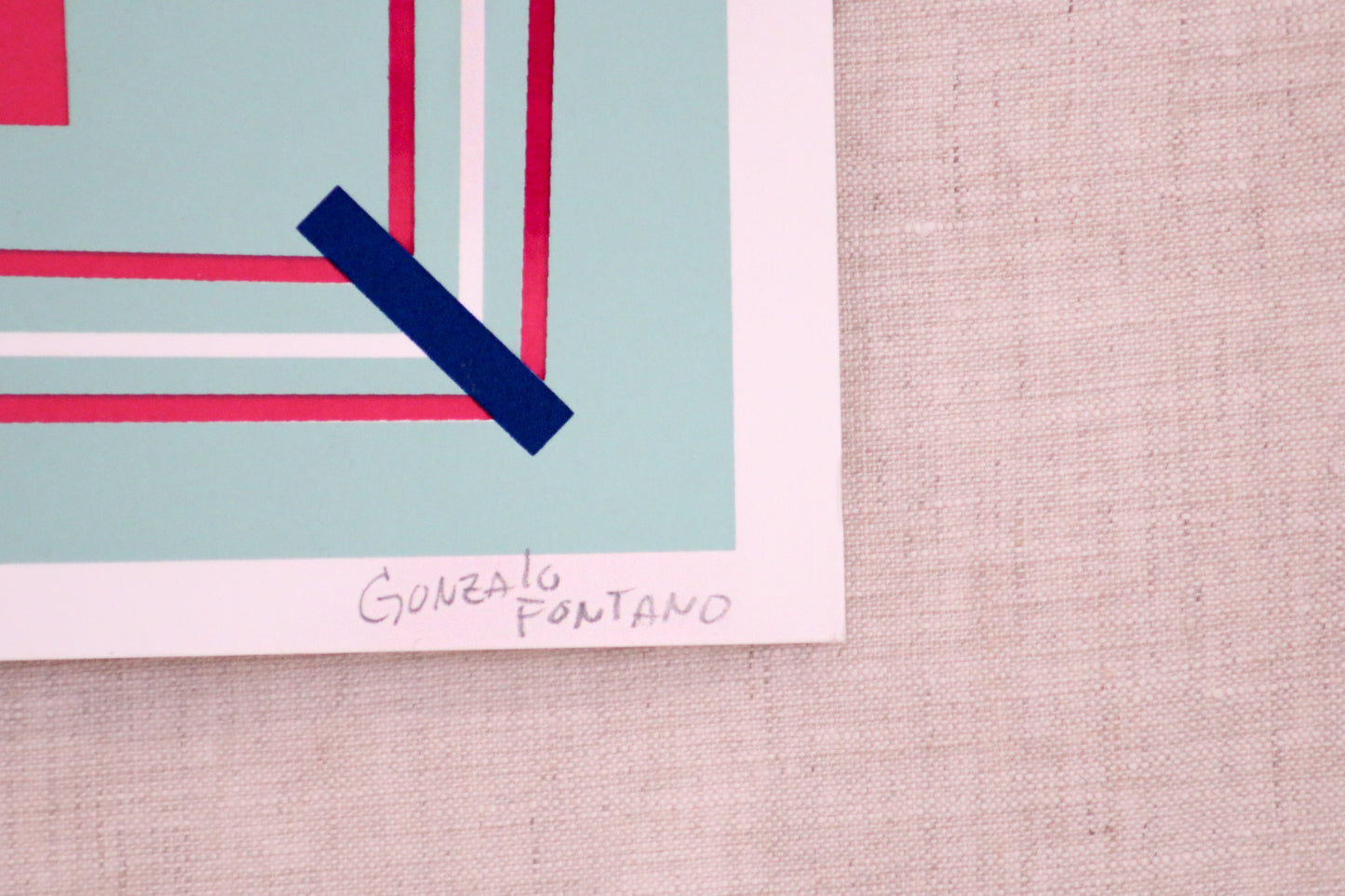 Dos de tres - Serigrafía